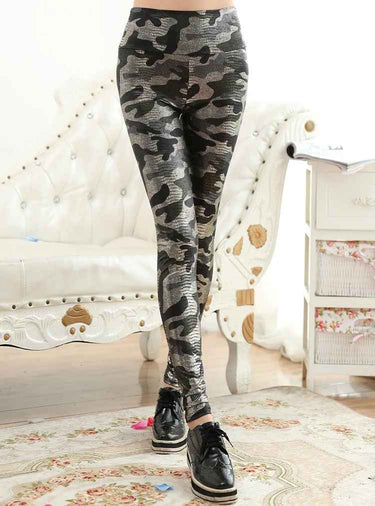 Legging Serpent Gris